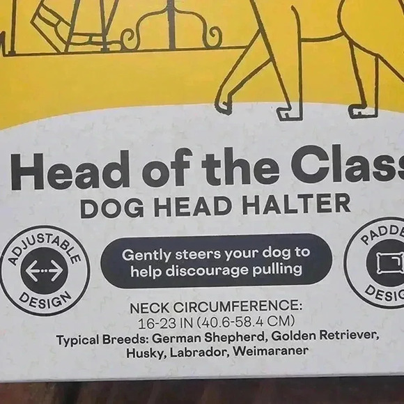EveryYAY Head of the Class Large Dog Head Halter - Picture 2 of 6